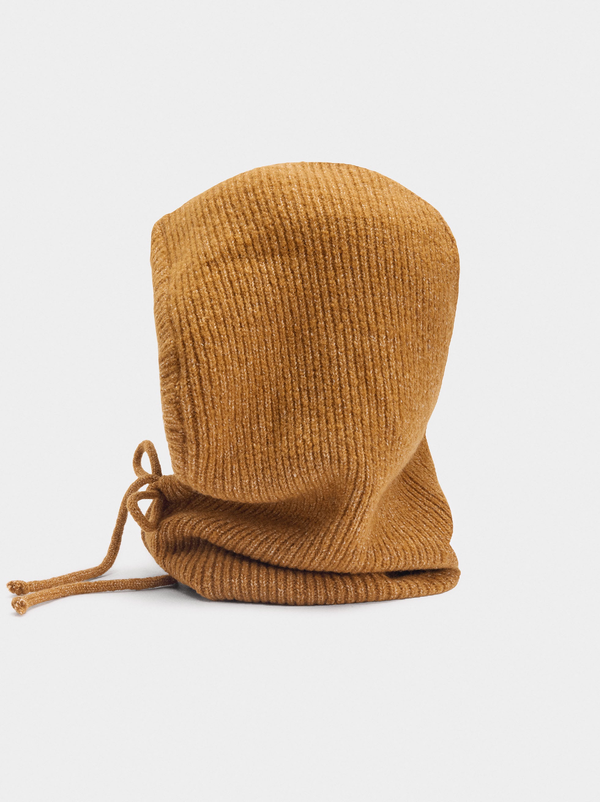 Balaclava De Punto Con Tiras
