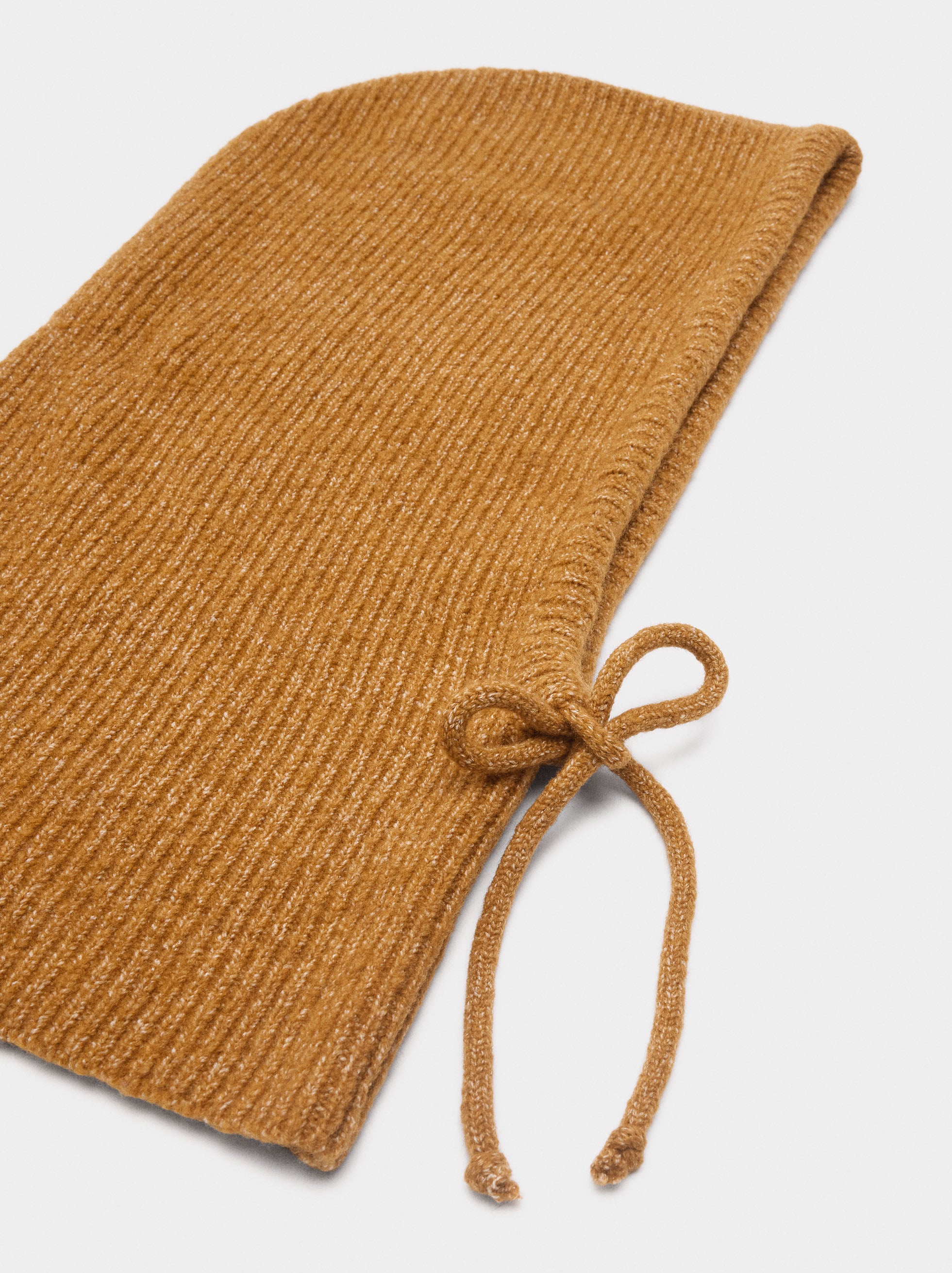 Balaclava De Punto Con Tiras