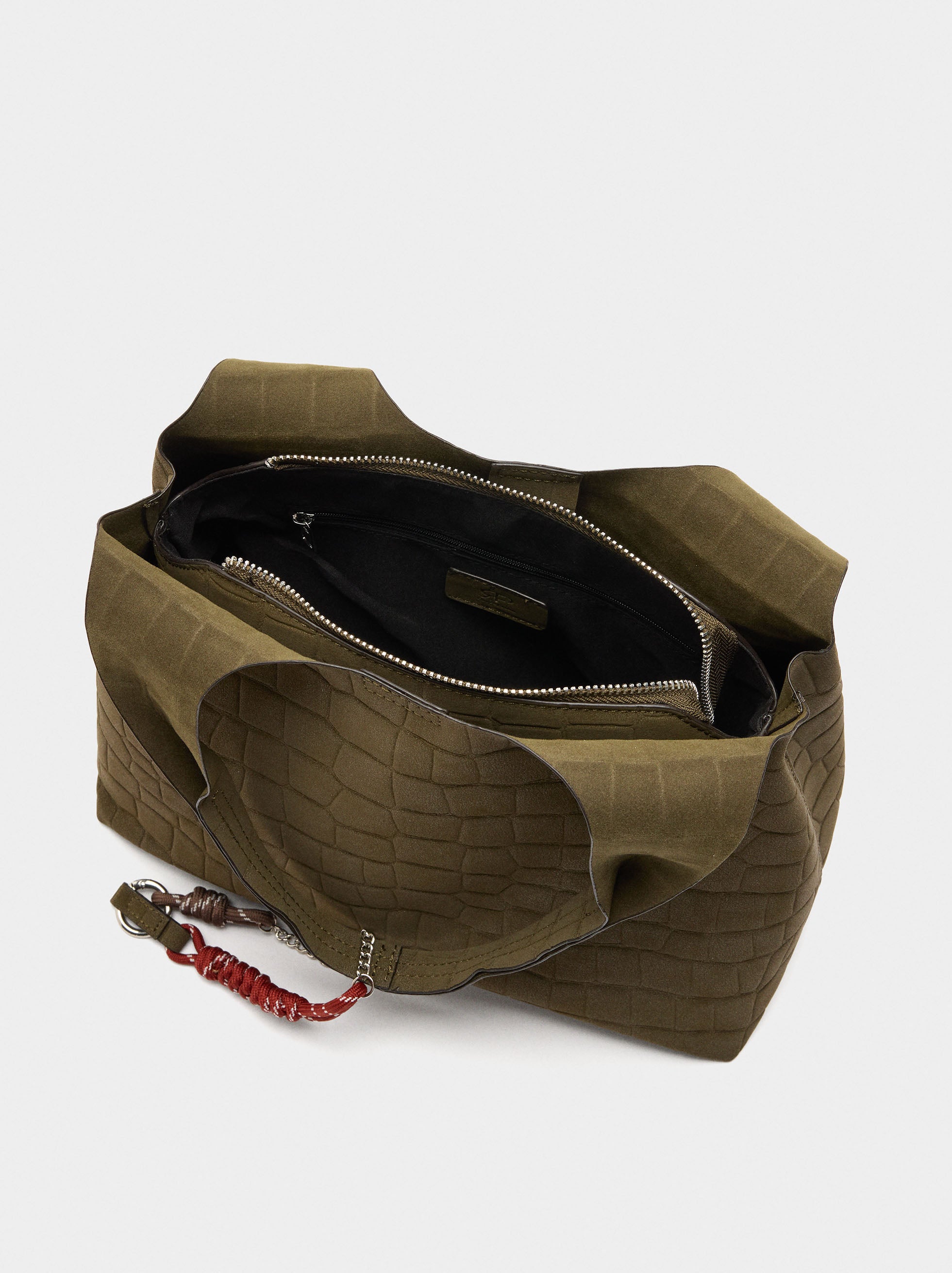Bolso Shopper Grabado Animal