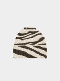 Gorro Estampado Animal Con Dobladillo