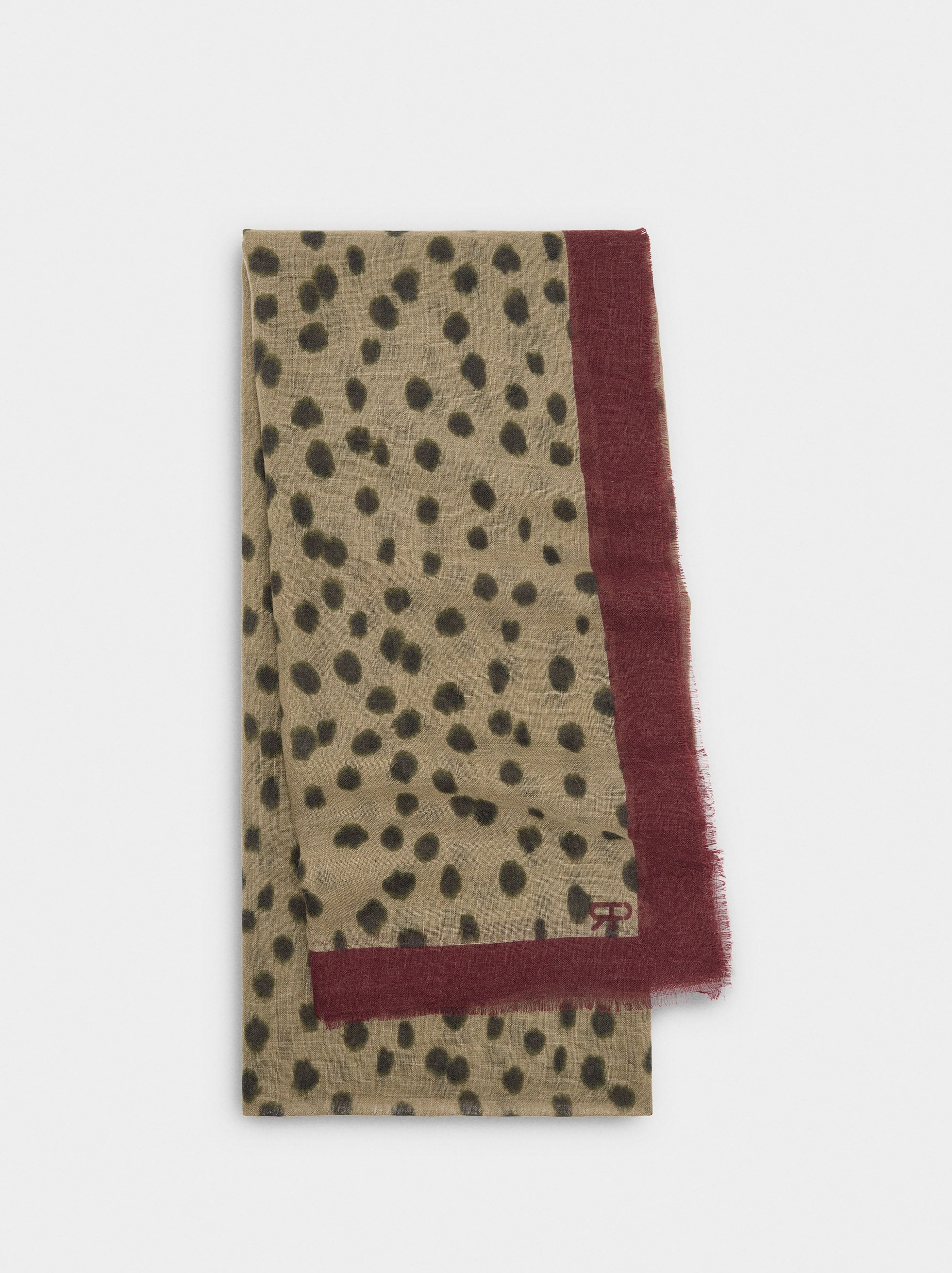 Pañuelo Con Estampado Animal