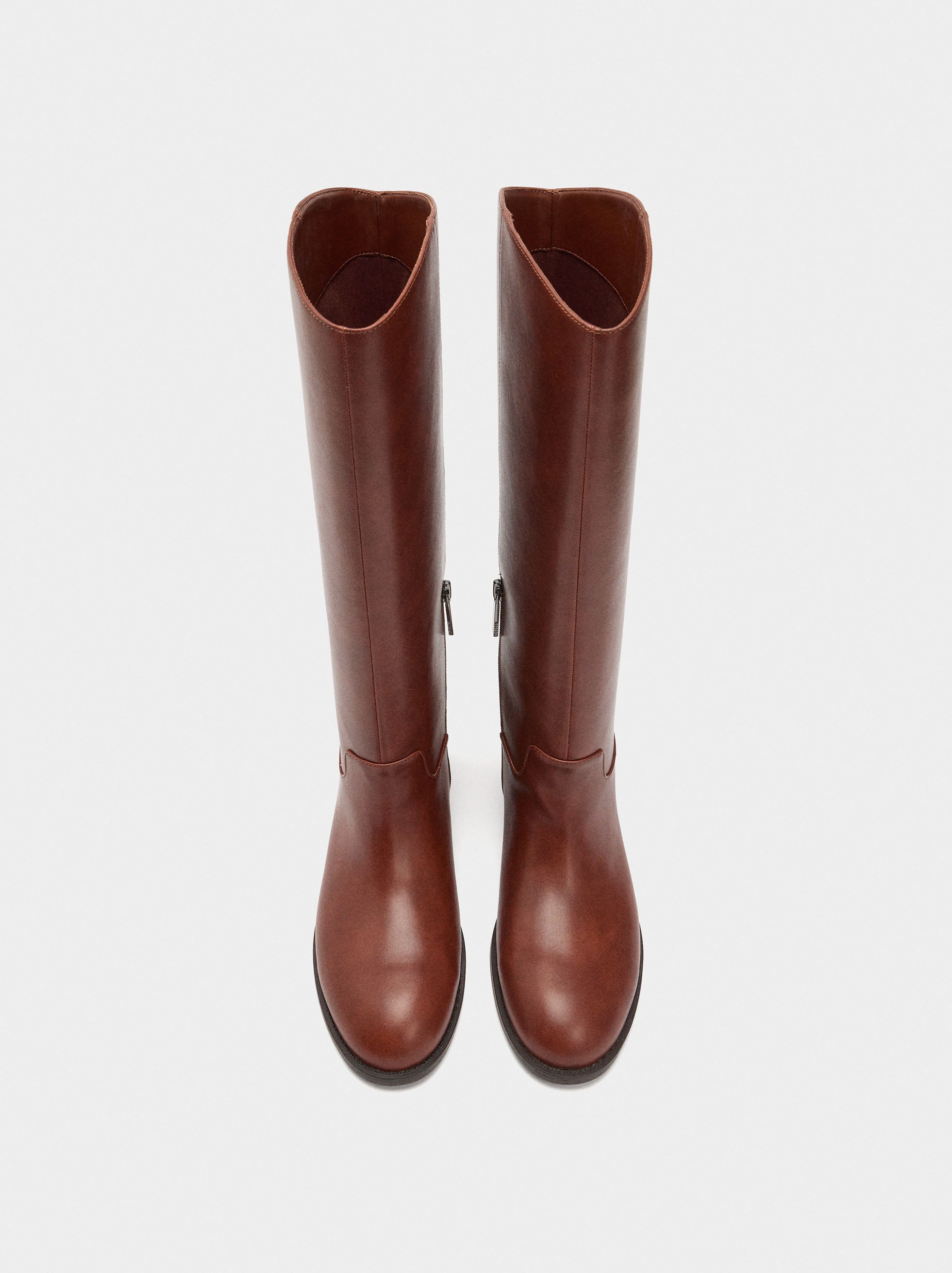 Botas Altas Tacón Bajo