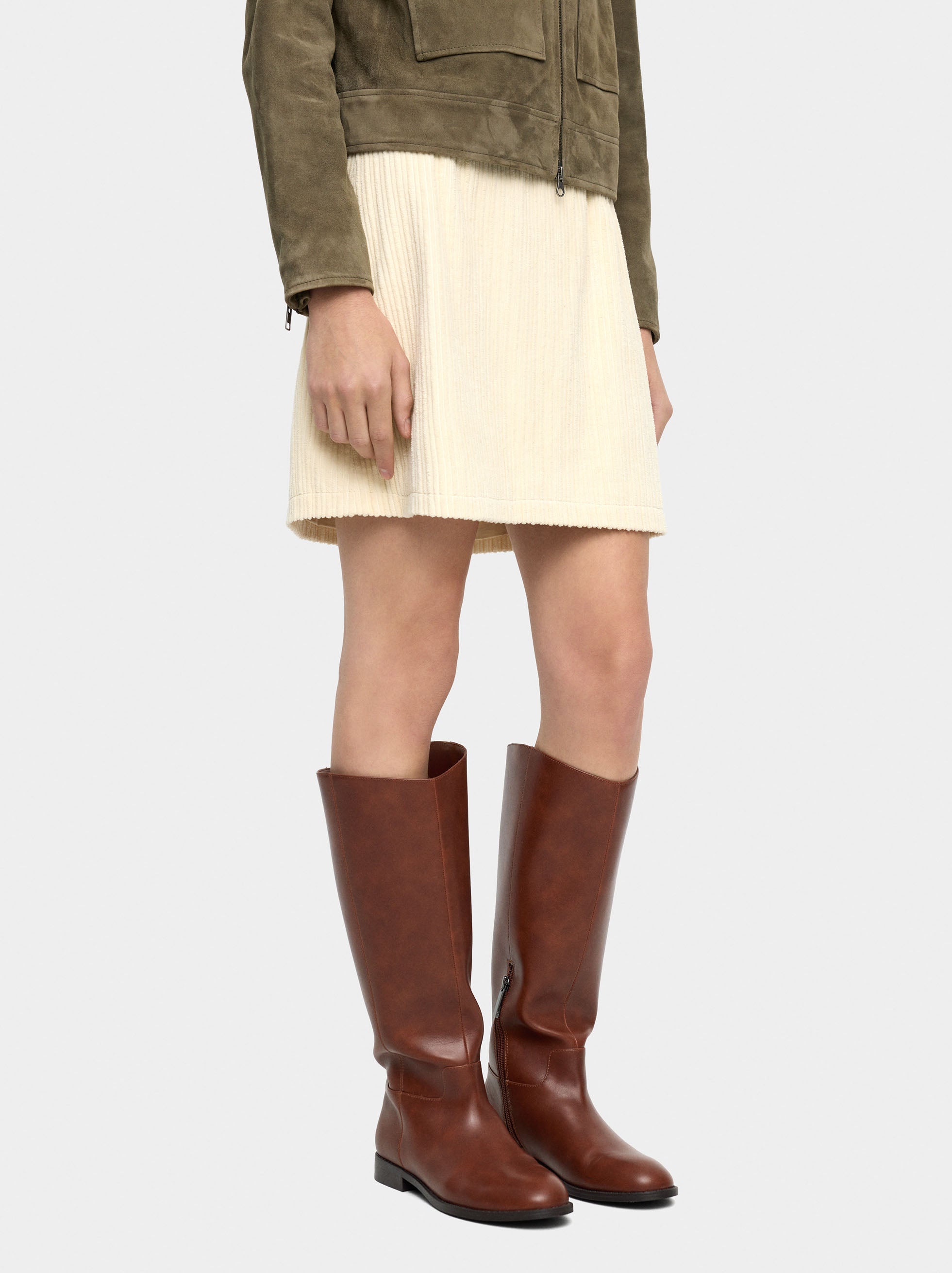 Botas Altas Tacón Bajo