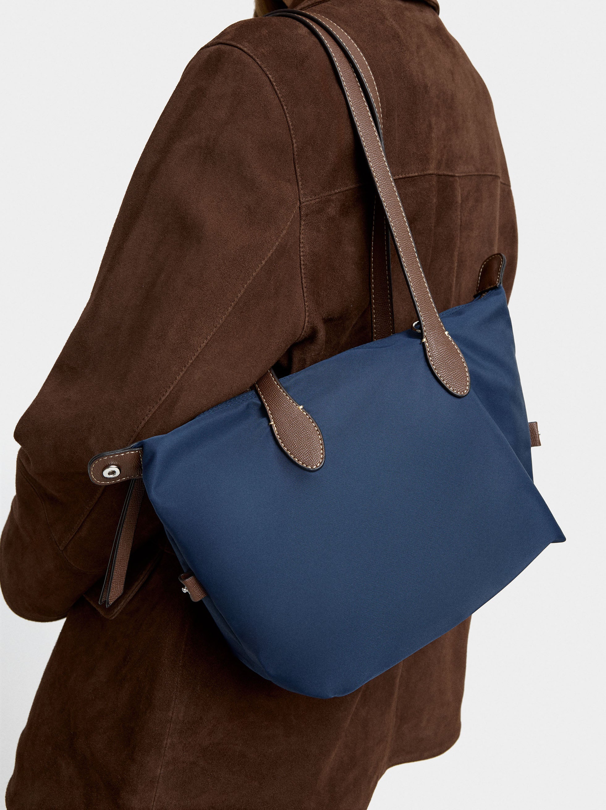 Bolso Shopper De Nylon S