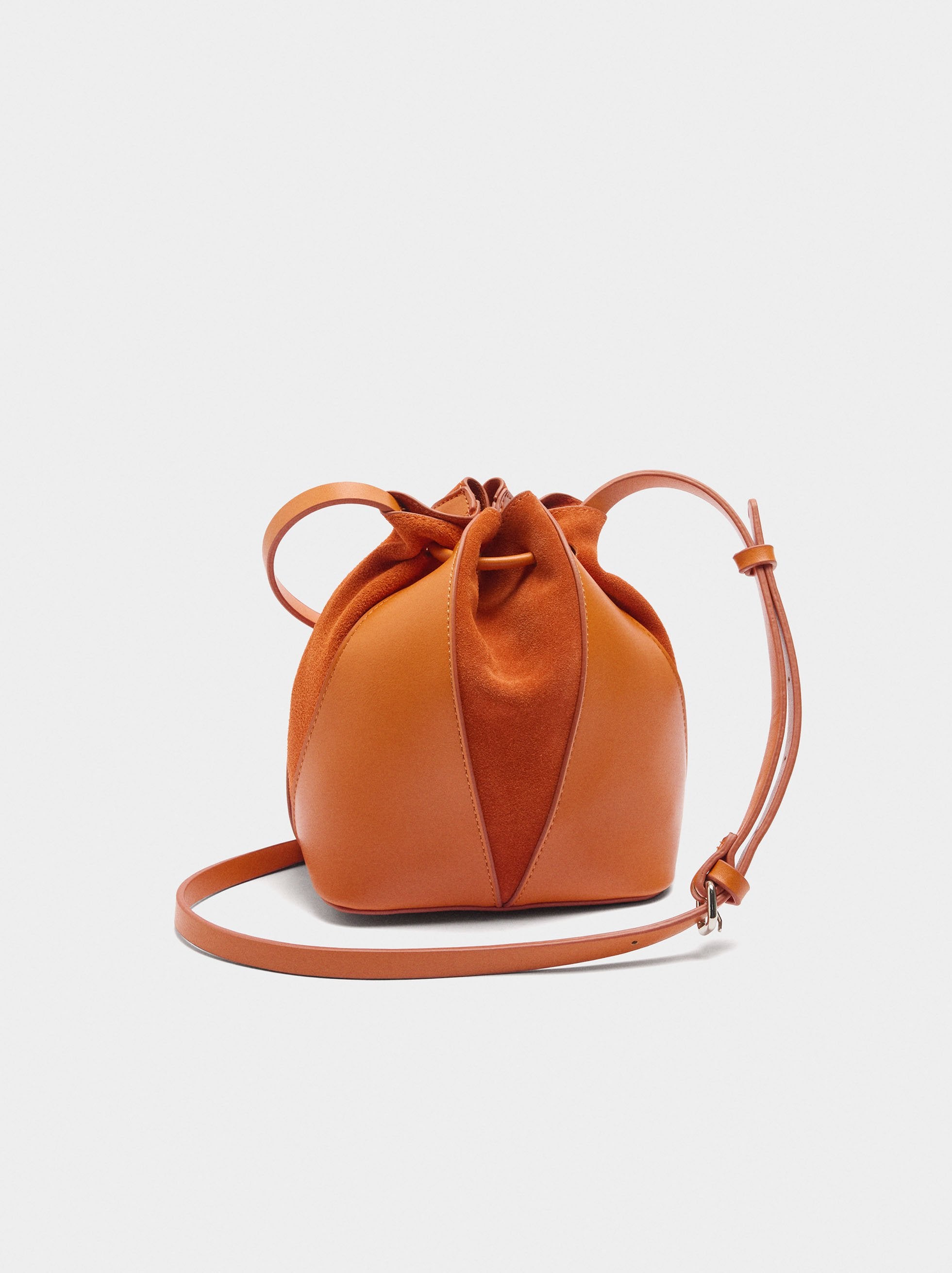 Bolso Bombonera De Piel S