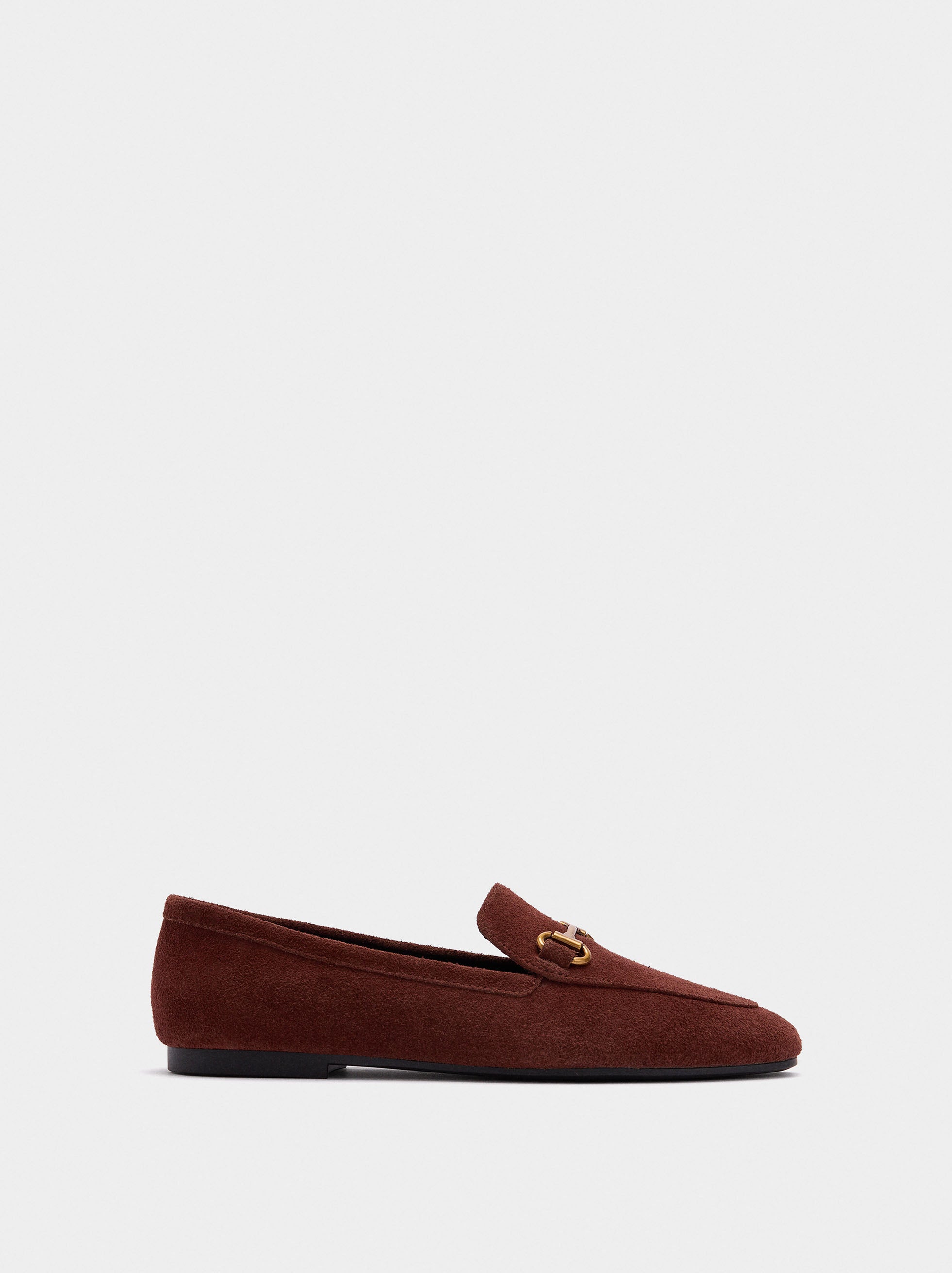 Mocasines De Piel Con Hebilla