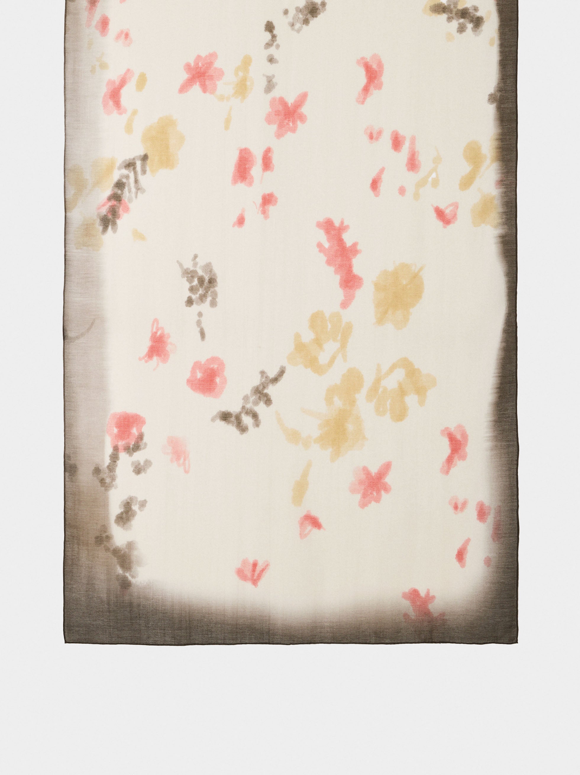 Pañuelo Estampado De Lyocell