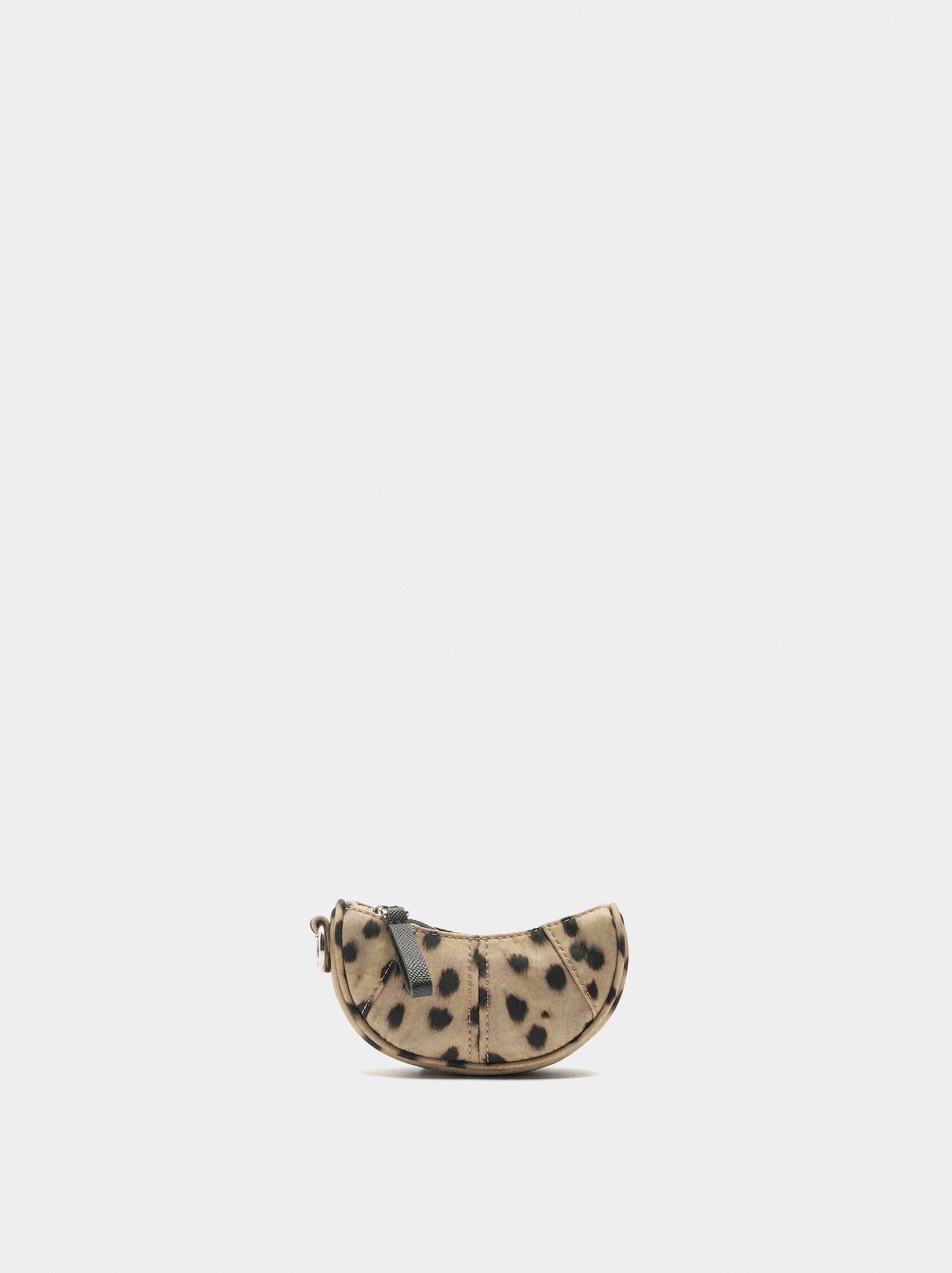 Bolso Bandolera De Nylon Estampado Animal