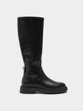 Botas Altas Con Tacón Bajo