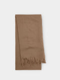 Pashmina De Lana Con Flecos
