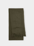 Pashmina De Lana Con Flecos