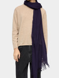 Pashmina De Lana Con Flecos