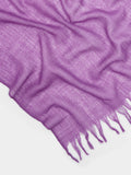 Pashmina De Lana Con Flecos