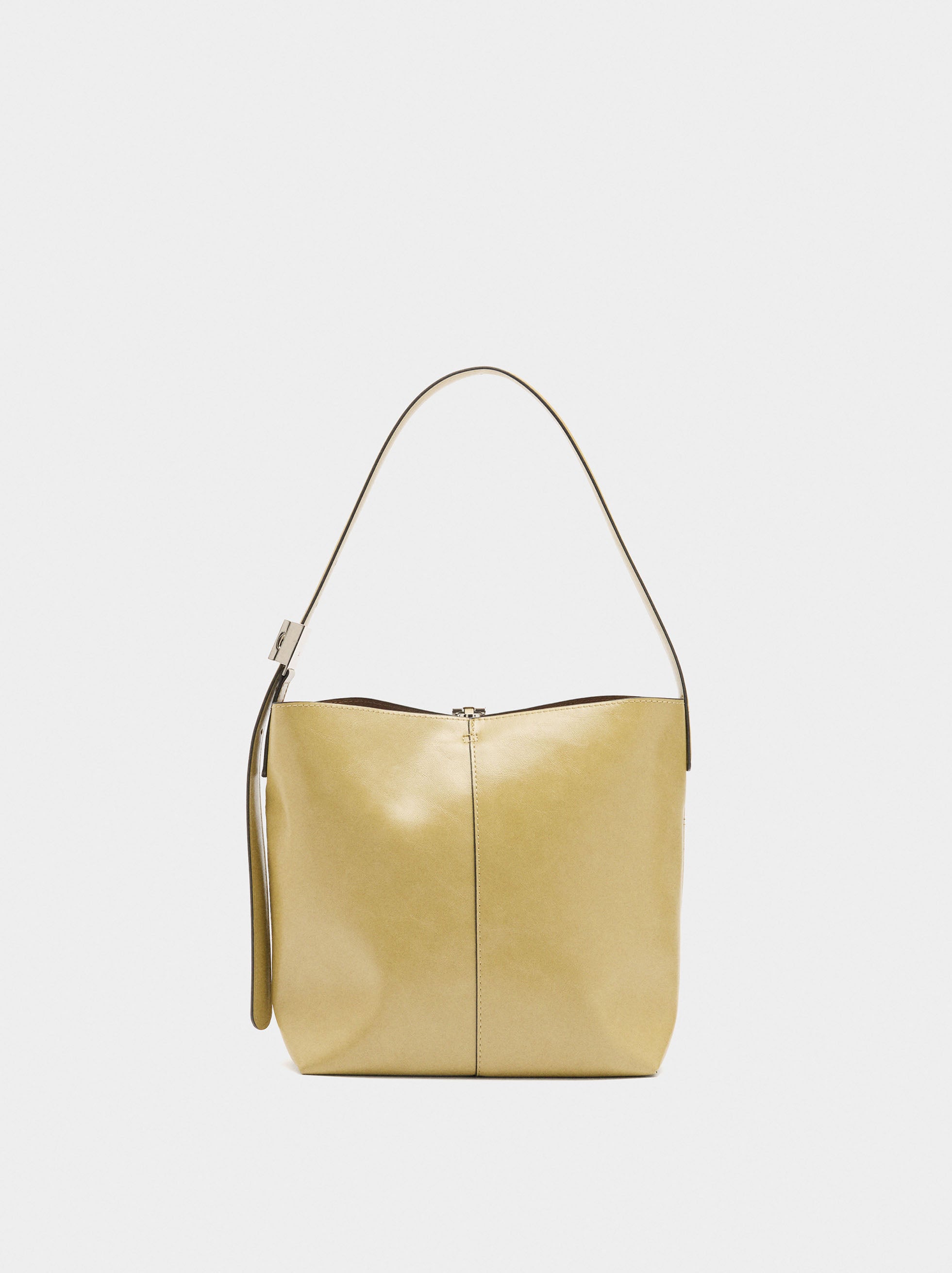 Bolso Bombonera Efecto Craquelado