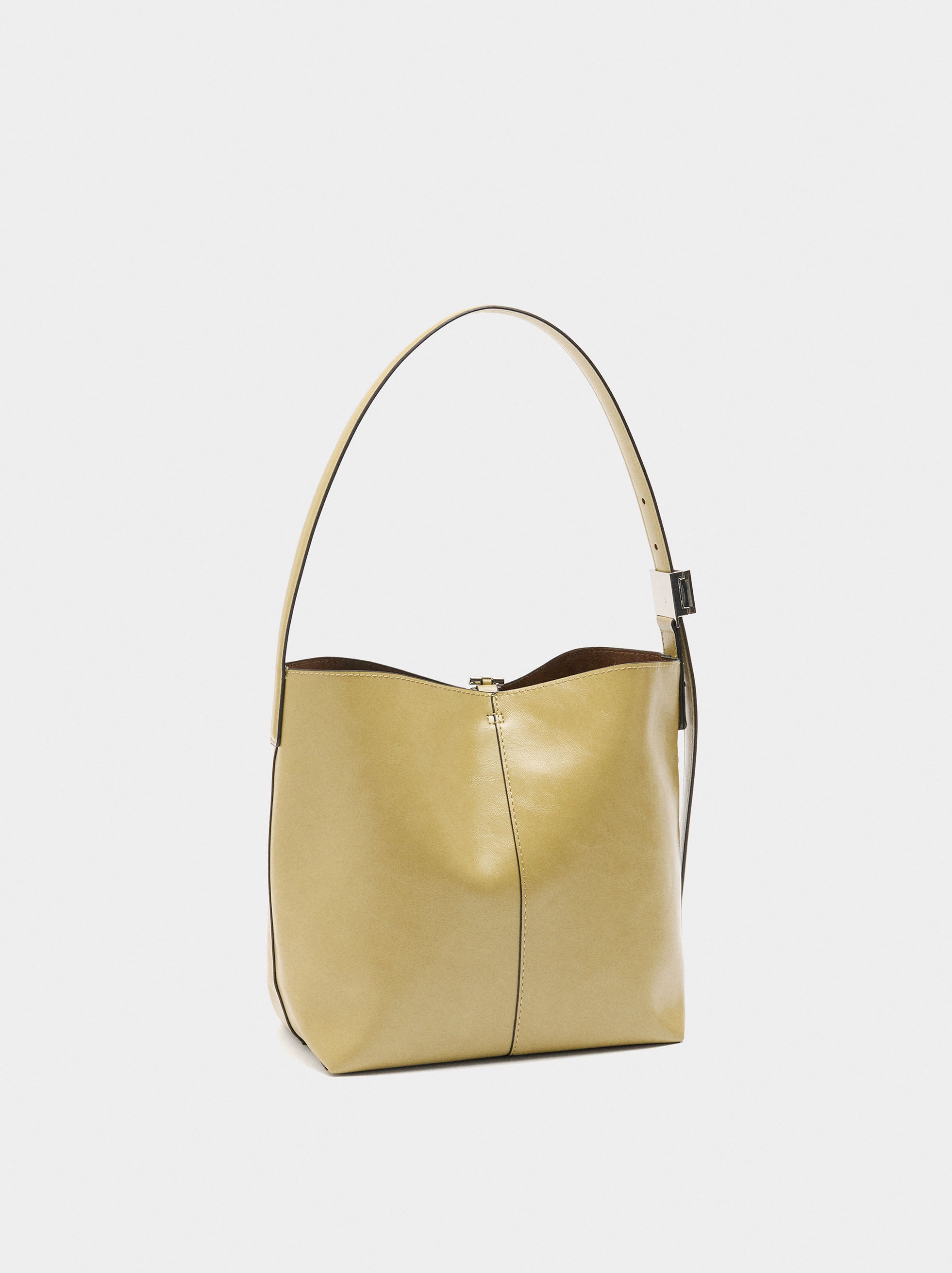 Bolso Bombonera Efecto Craquelado