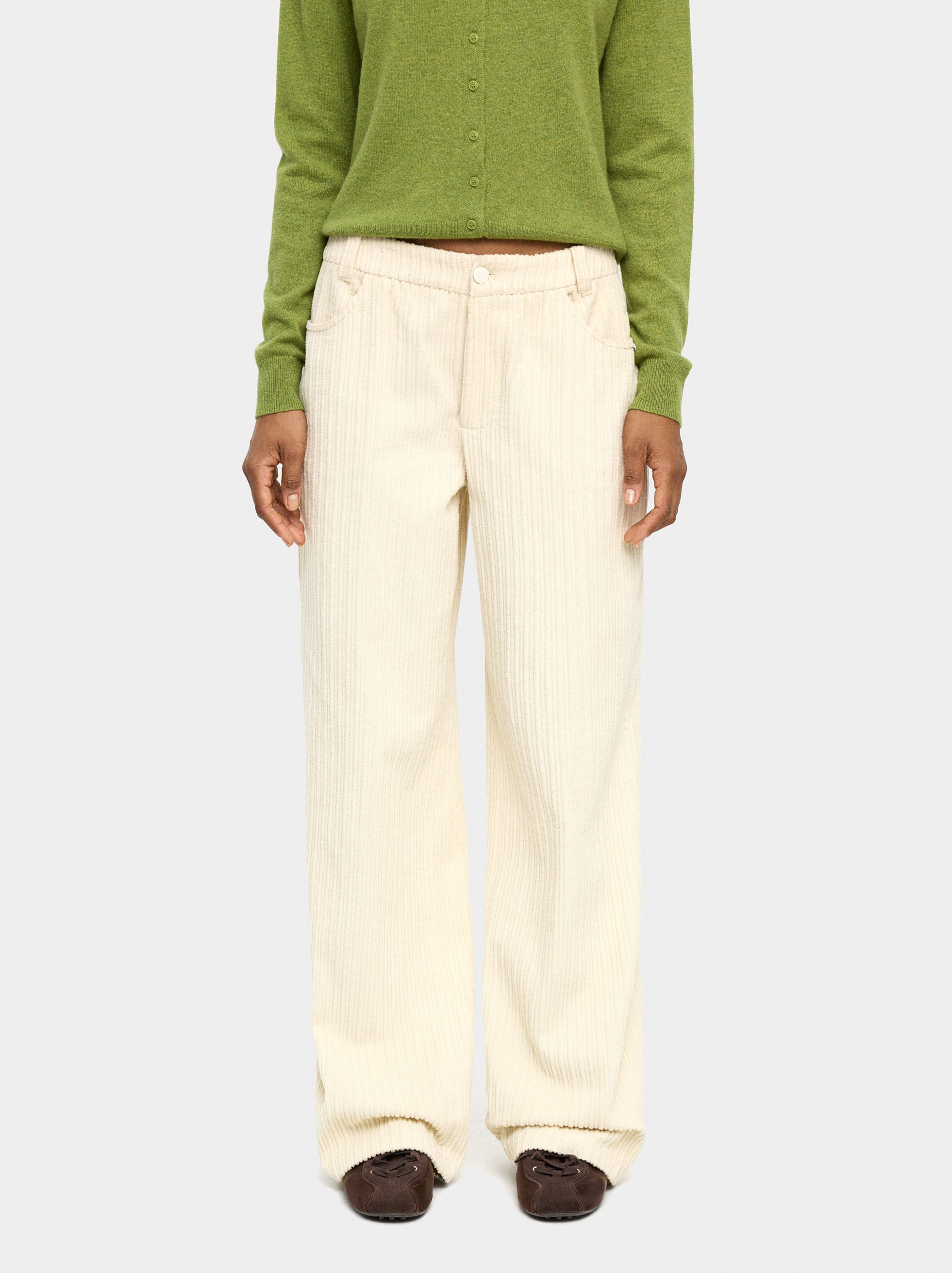 Pantalón De Pana 100% Algodón