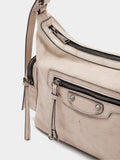 Bolso De Hombro De Efecto Envejecido