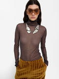 Collar Abierto De Flores