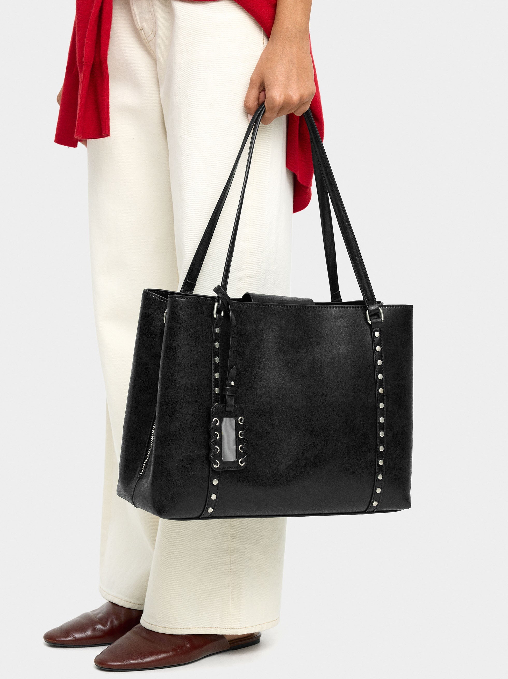 Bolso Para Portátil 13" Con Tachuelas