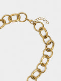 Collar De Aros E Colgantes De Piedra