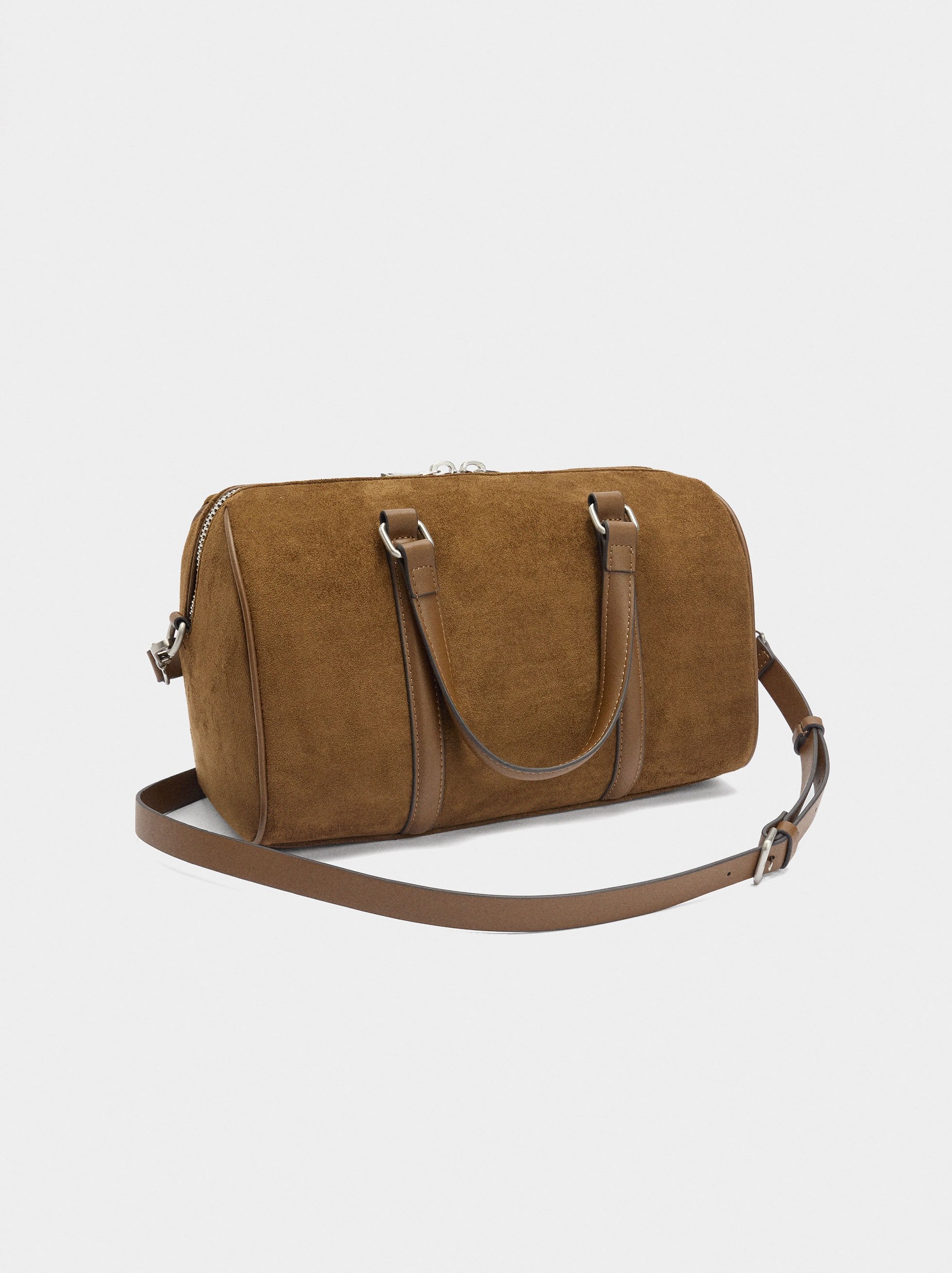 Bolso Bowling Efecto Ante