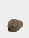 Gorra De Cuadros Con Lana