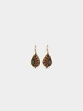 Pendientes Ovalados Con Detalles De Color