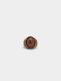 Anillo Ovalado De Piedra