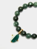 Pulsera Elástica De Cuentas Efecto Piedra