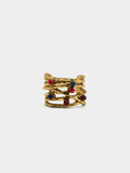 Anillo Efecto Múltiple Con Detalles De Color