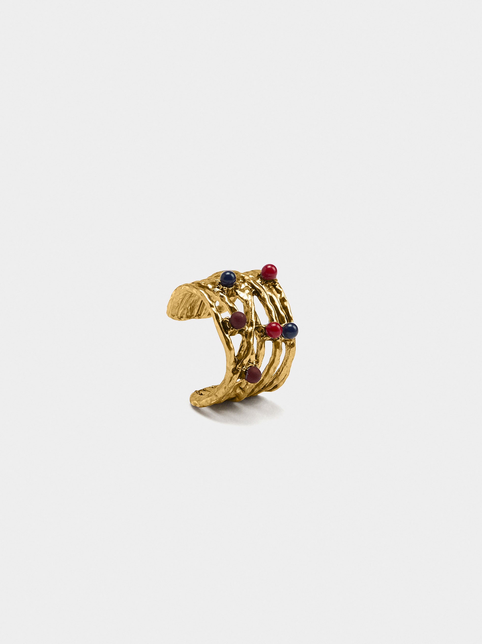 Anillo Efecto Múltiple Con Detalles De Color
