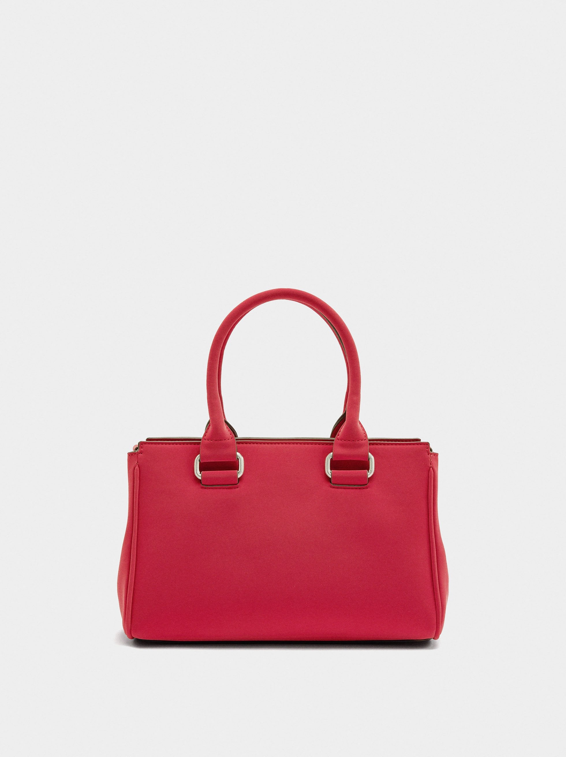 Bolso Tote De Textura Suave