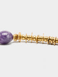 Collar Corto Con Colgante De Piedra