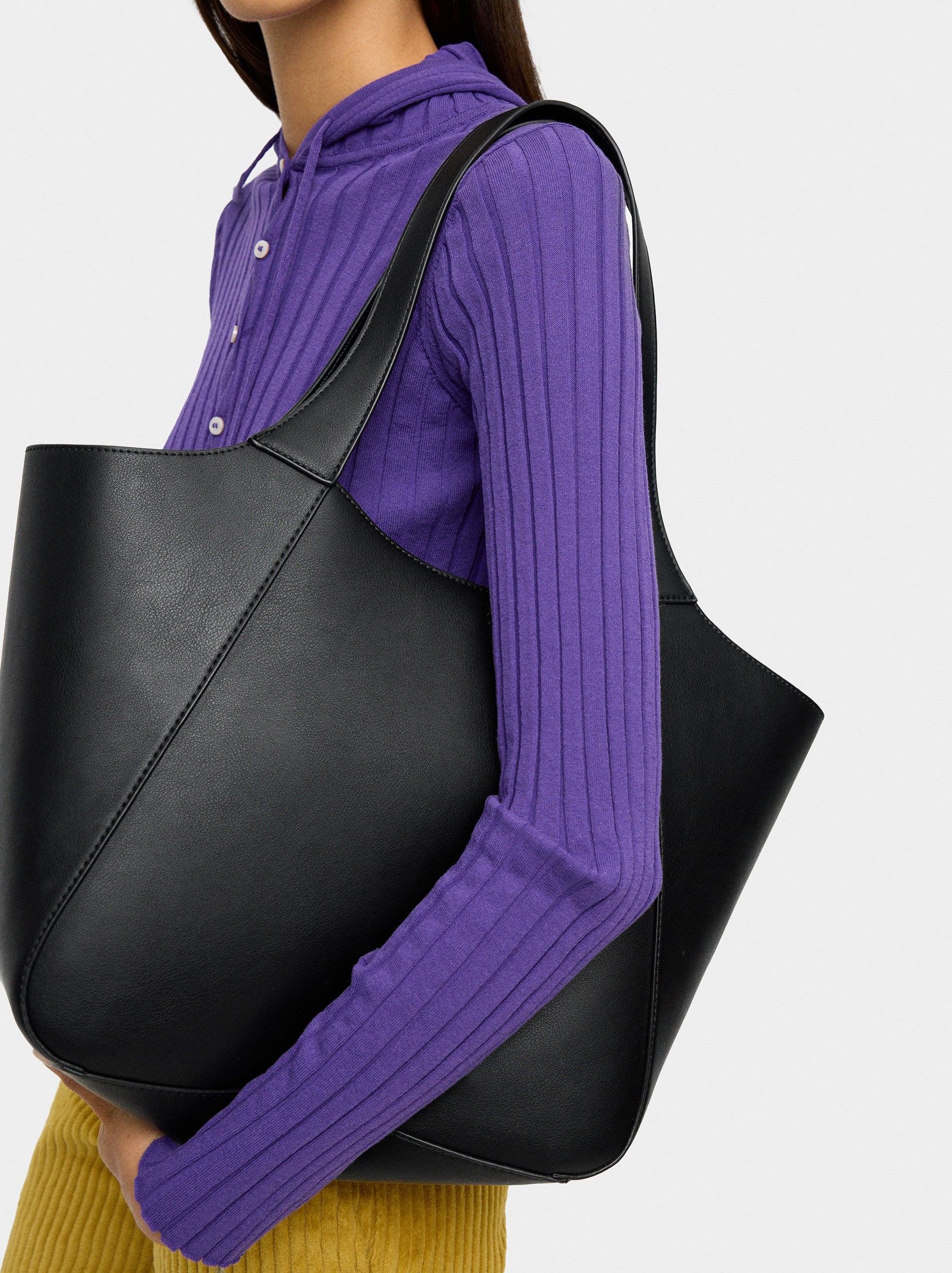 Bolso Shopper Con Bolsa Extraíble