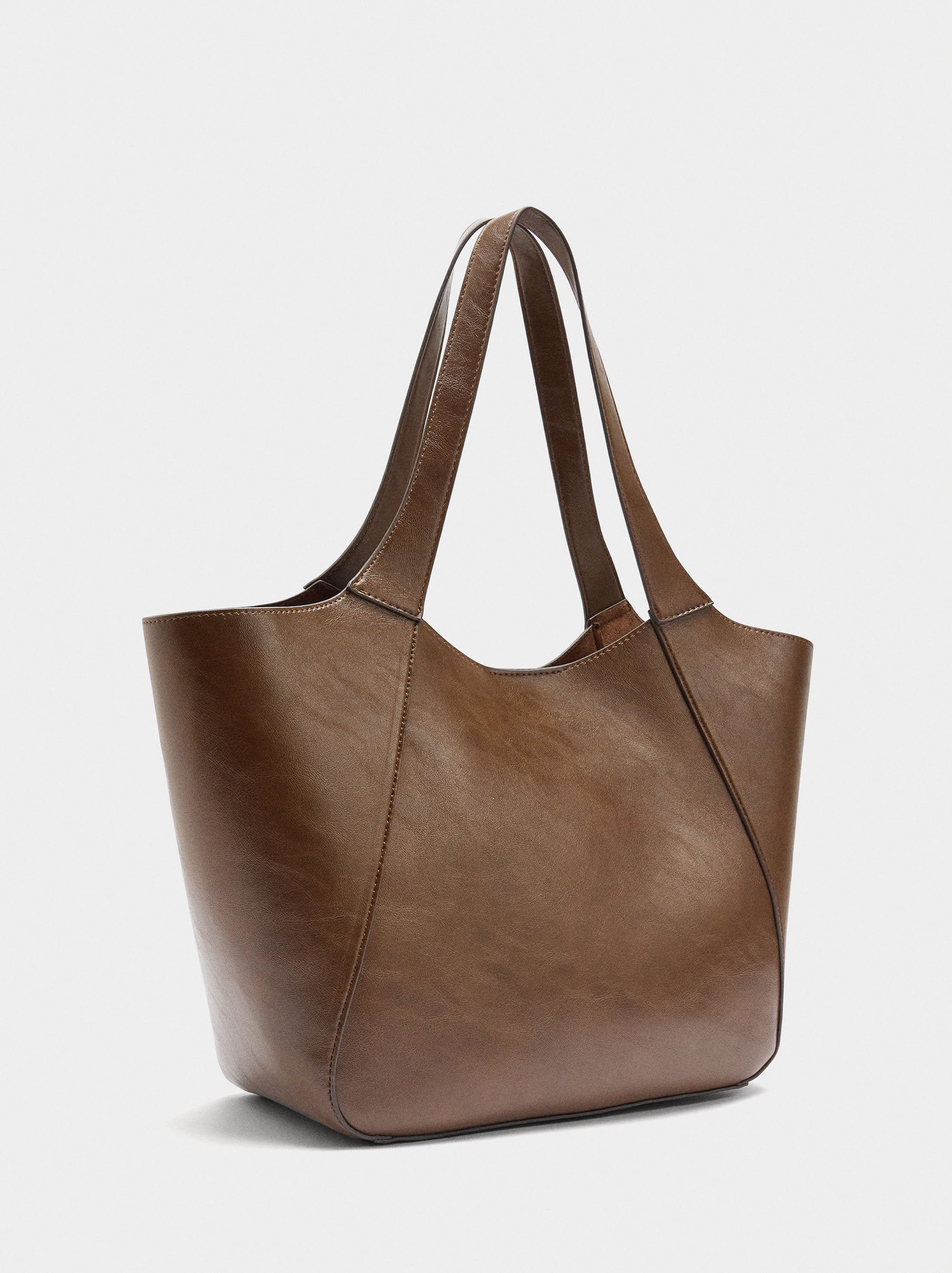 Bolso Shopper Con Bolsa Extraíble