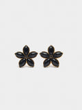 Pendientes Flor Con Resina