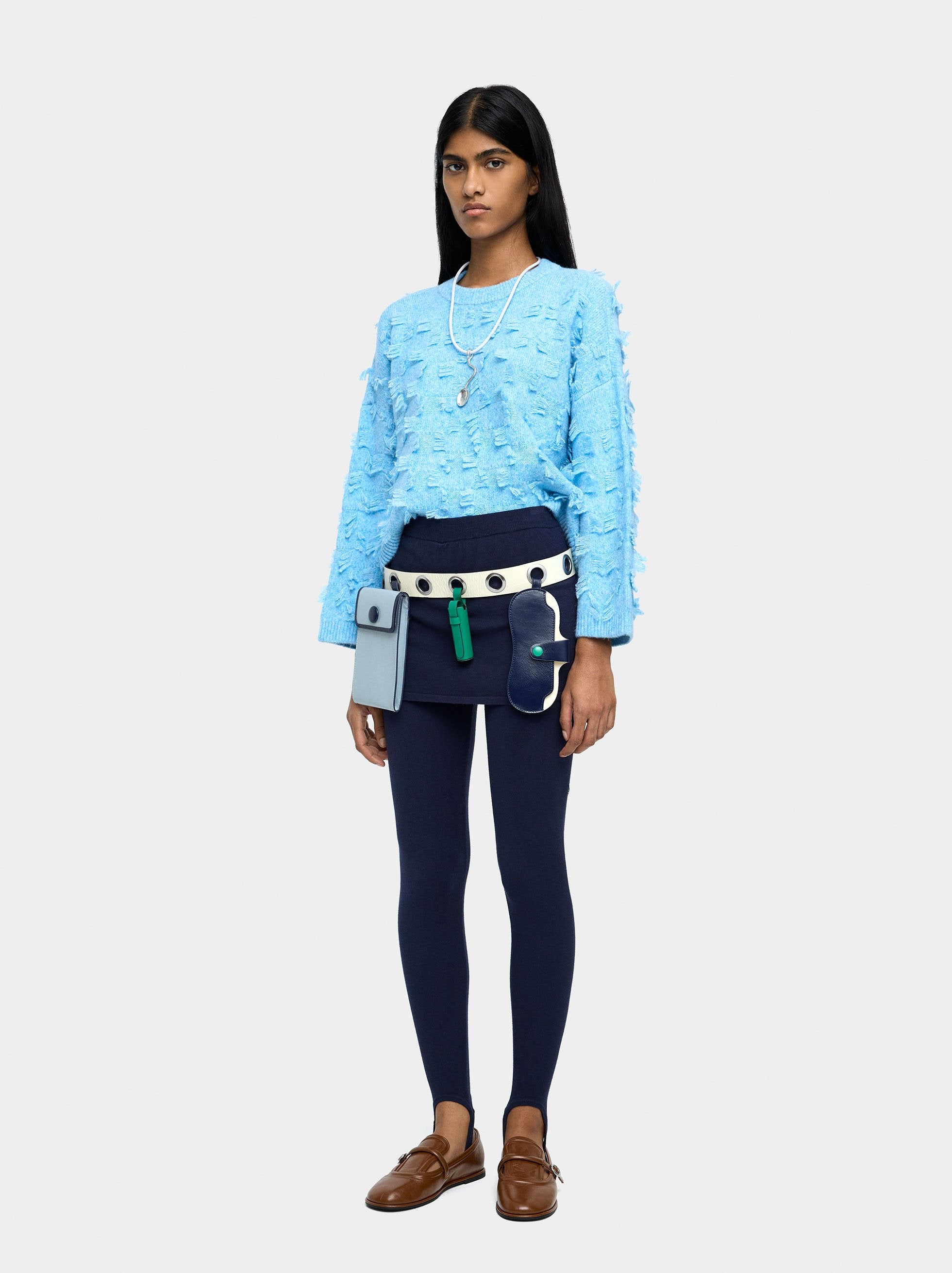 Leggings Con Falda