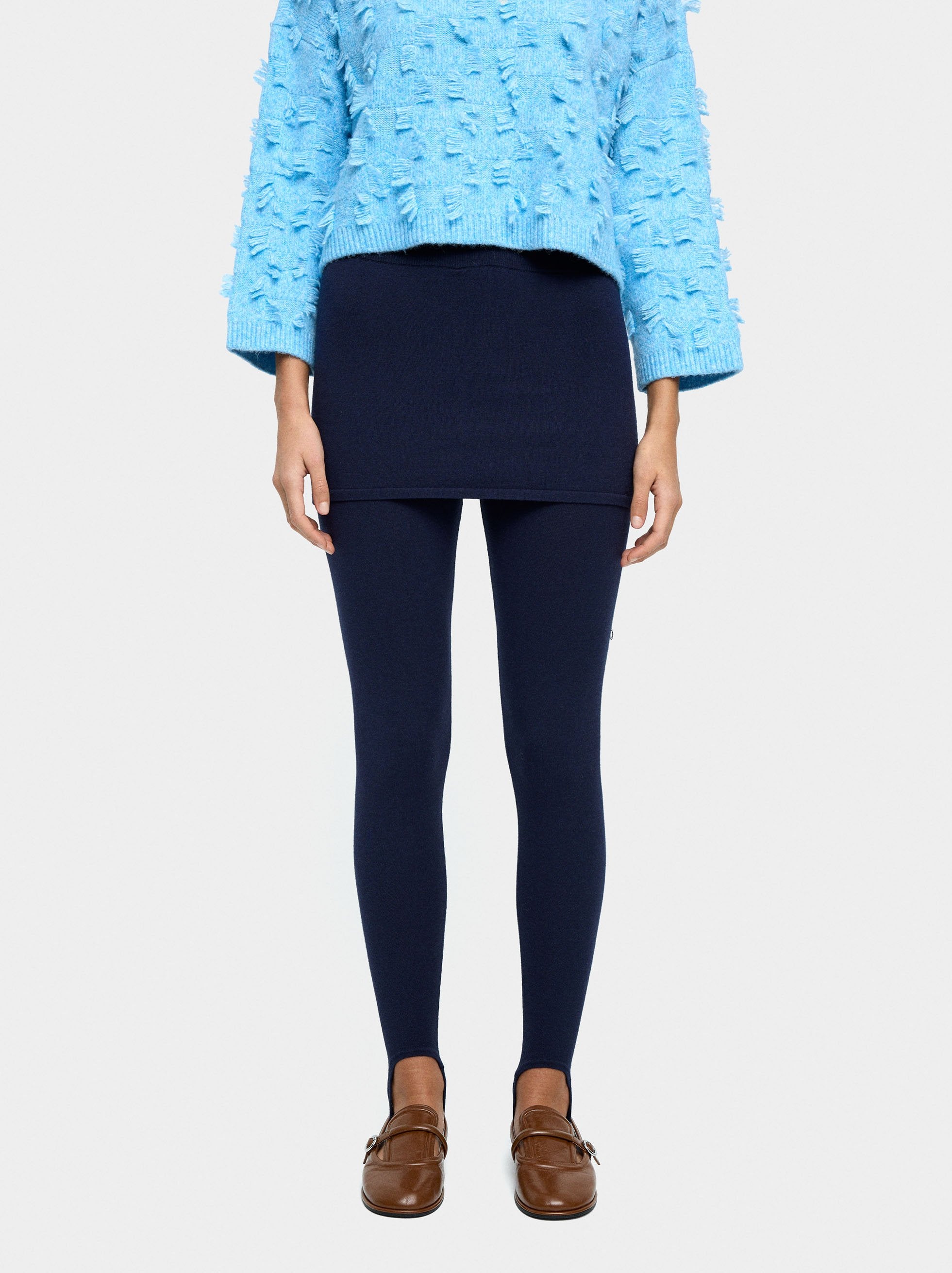 Leggings Con Falda