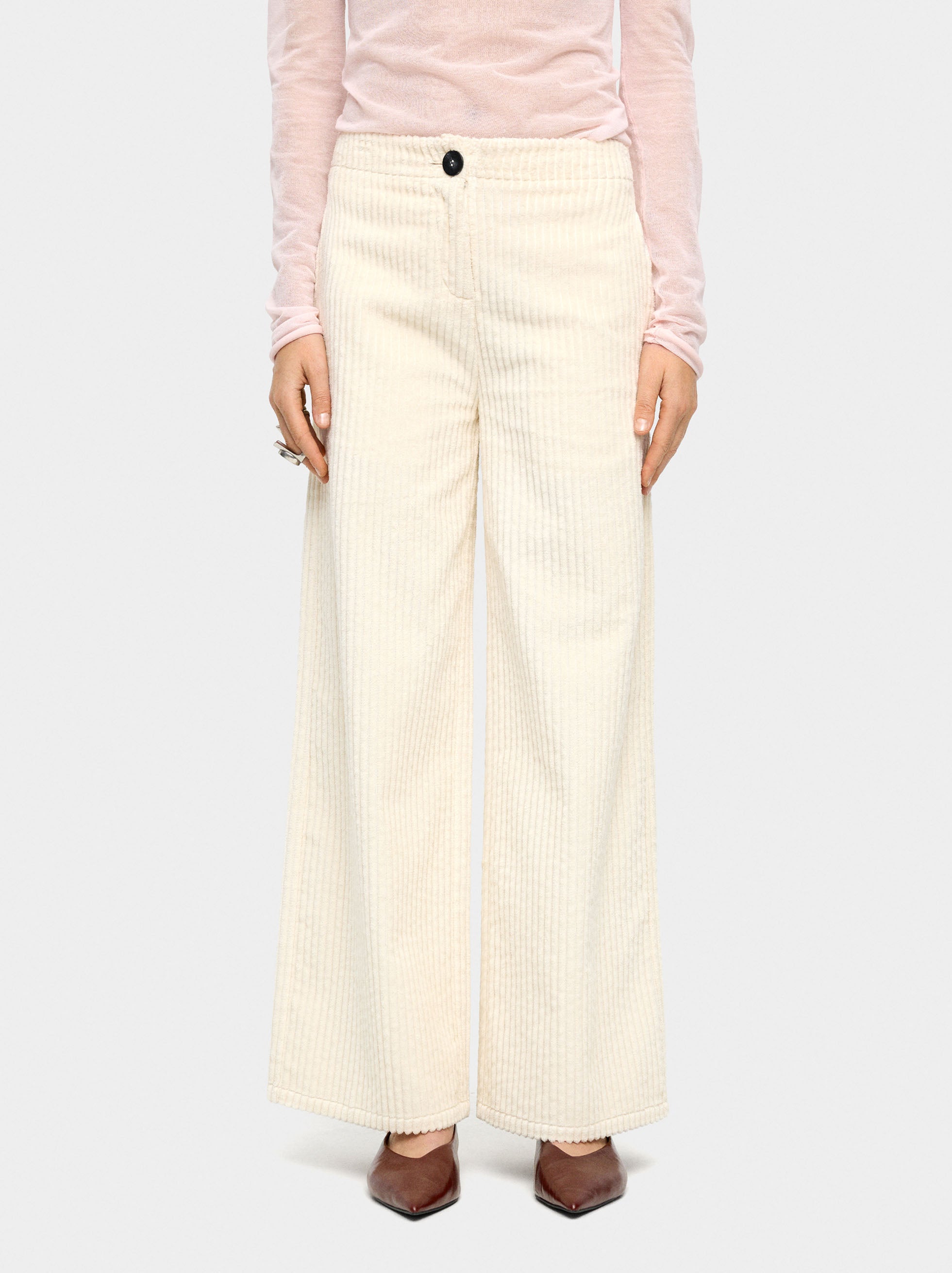 Pantalón De Pana 100% Algodón