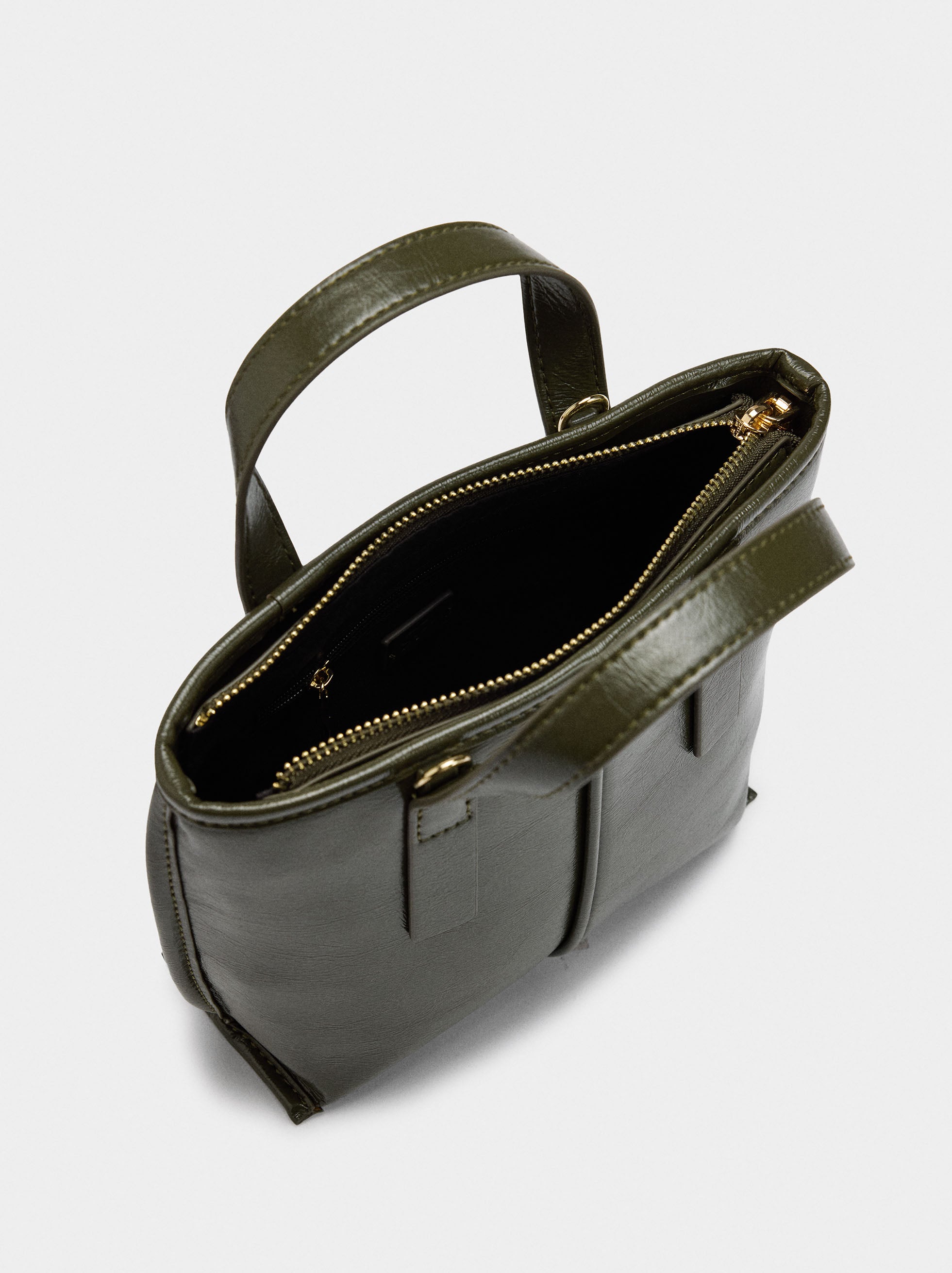 Bolso Tote Con Bandolera