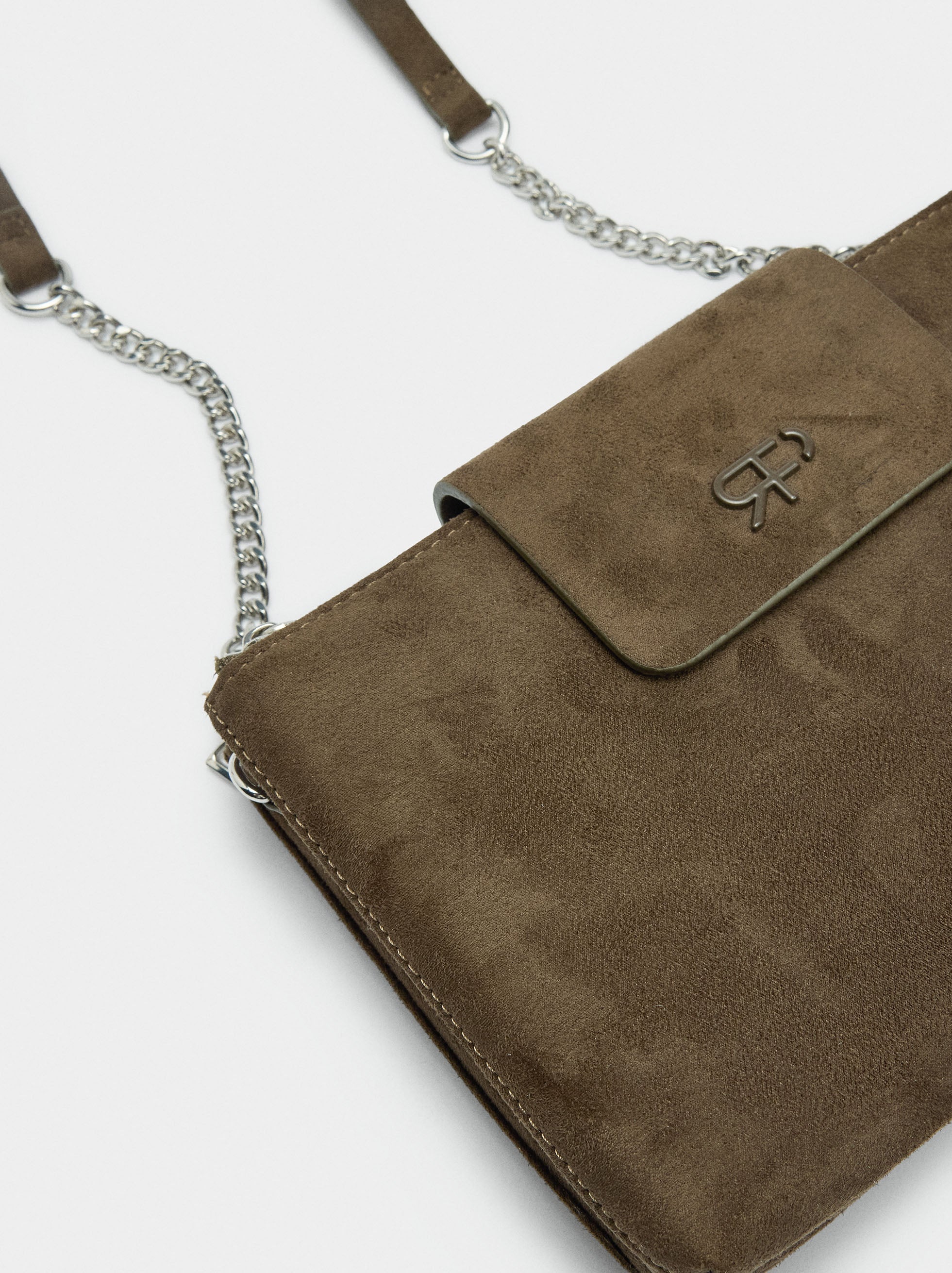 Bolso Bandolera Doble Efecto Piel