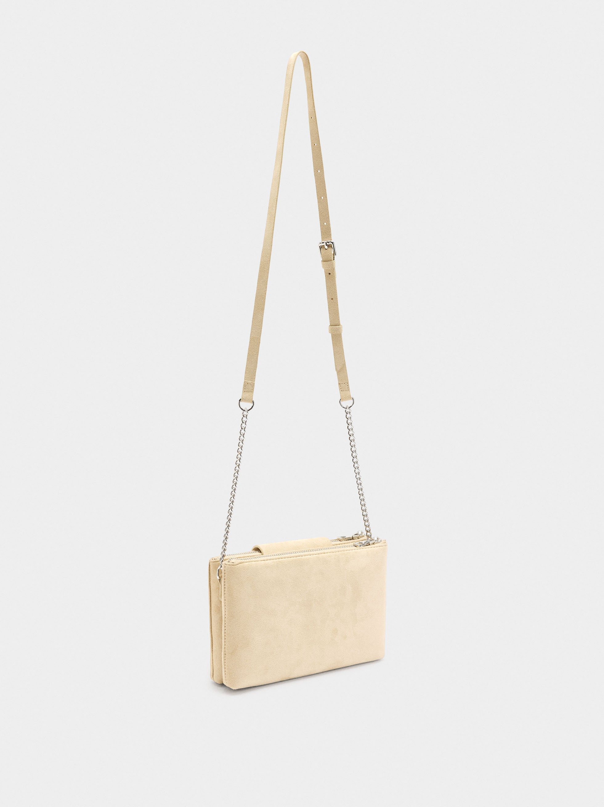Bolso Bandolera Doble Efecto Piel