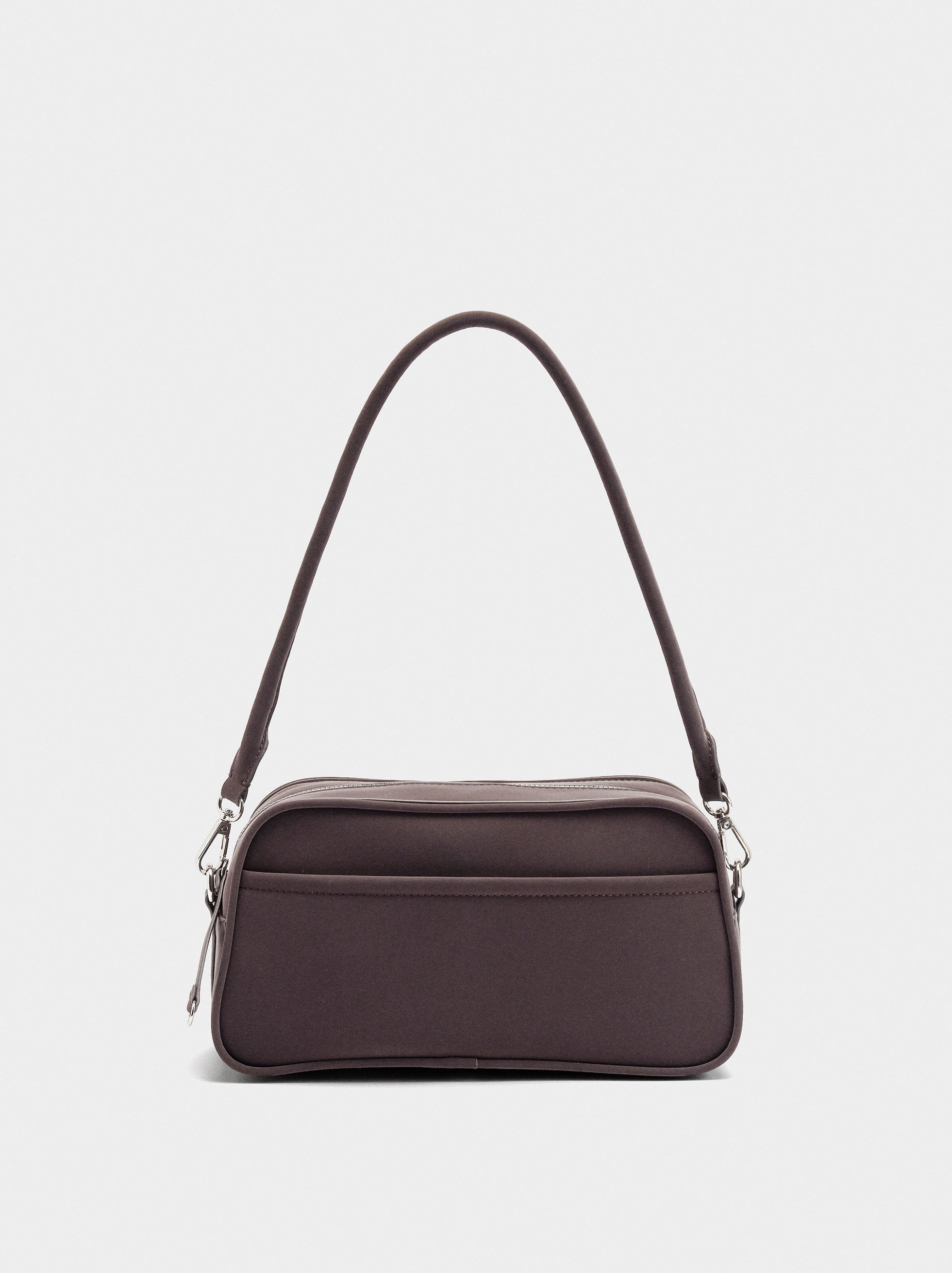 Bolso De Hombro De Textura Suave M