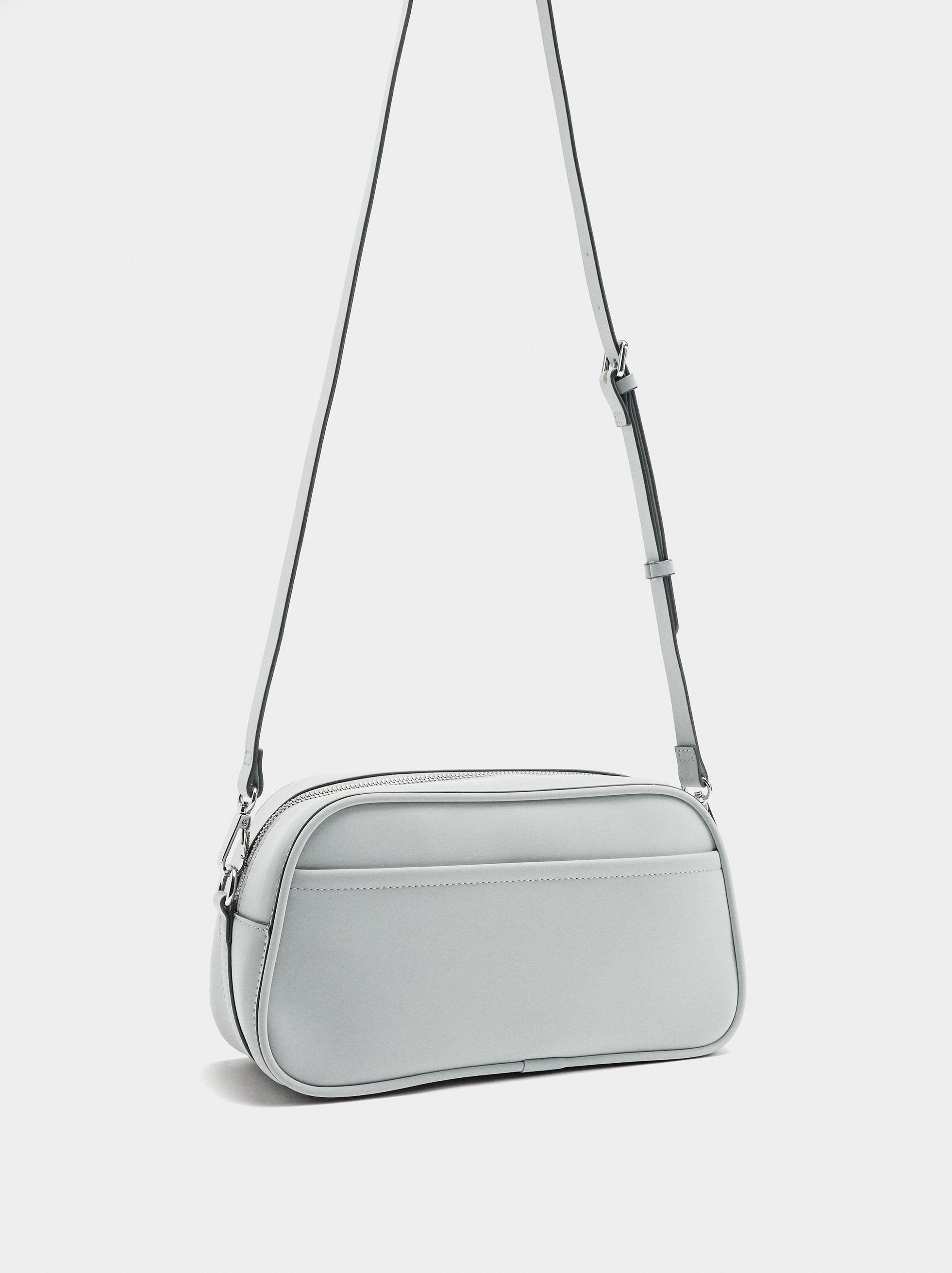 Bolso De Hombro De Textura Suave M