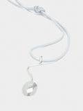 Collar De Cordón Con Colgante Cuchara