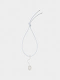 Collar De Cordón Con Colgante Cuchara
