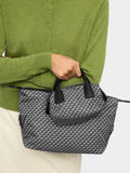 Bolso Tote Estampado De Nylon