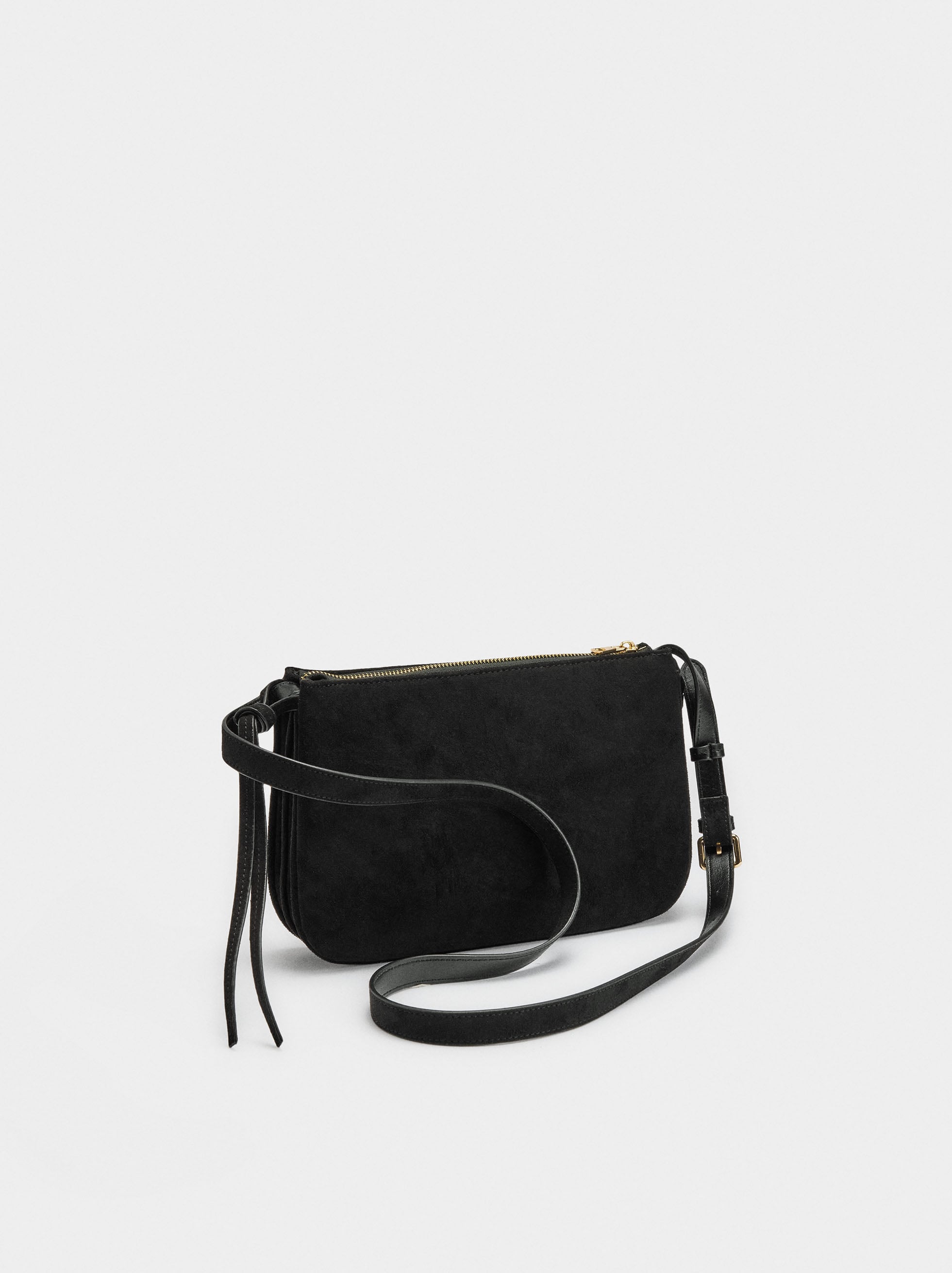 Bolso Bandolera Efecto Ante