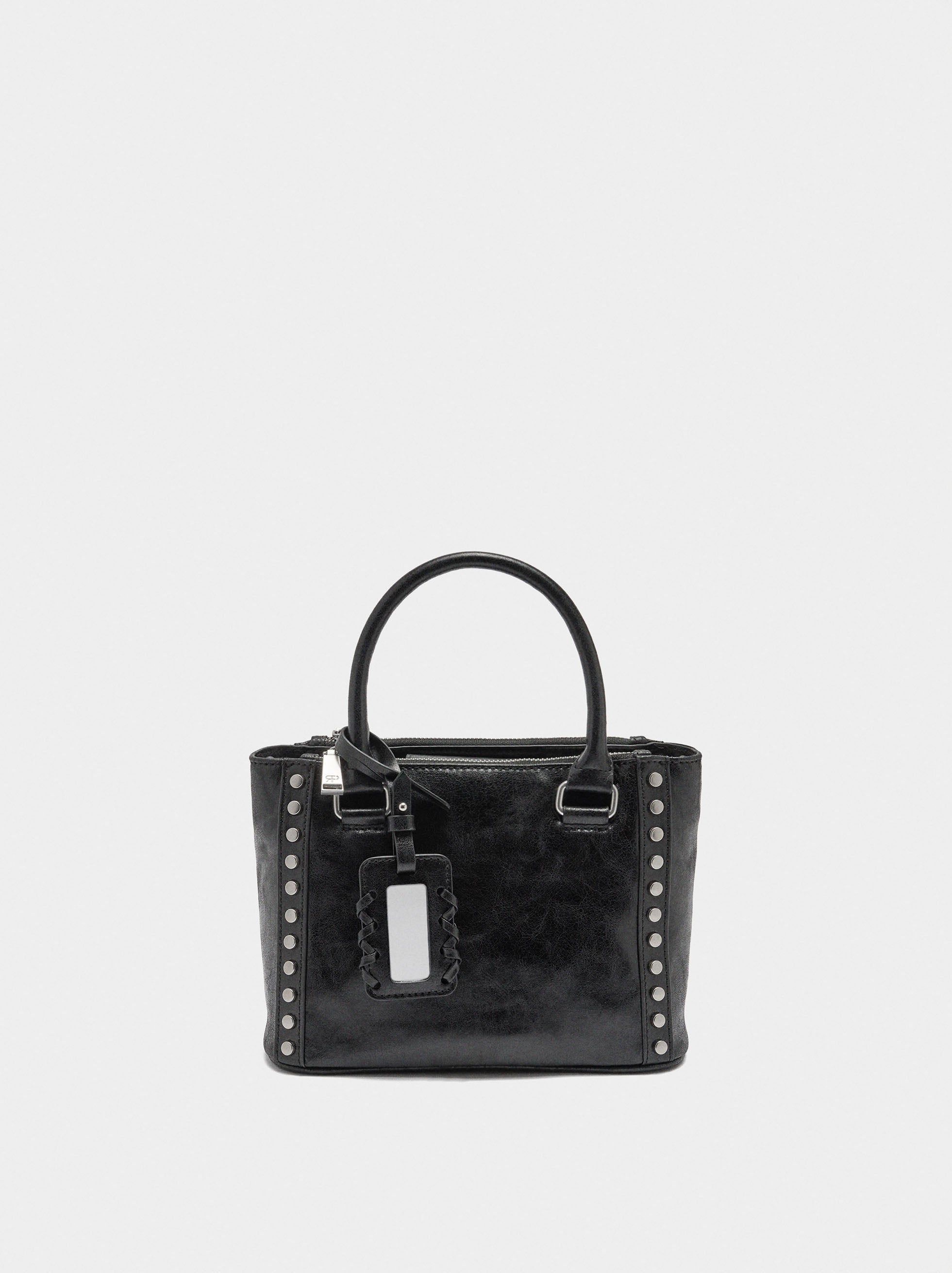 Bolso Tote Con Tachuelas