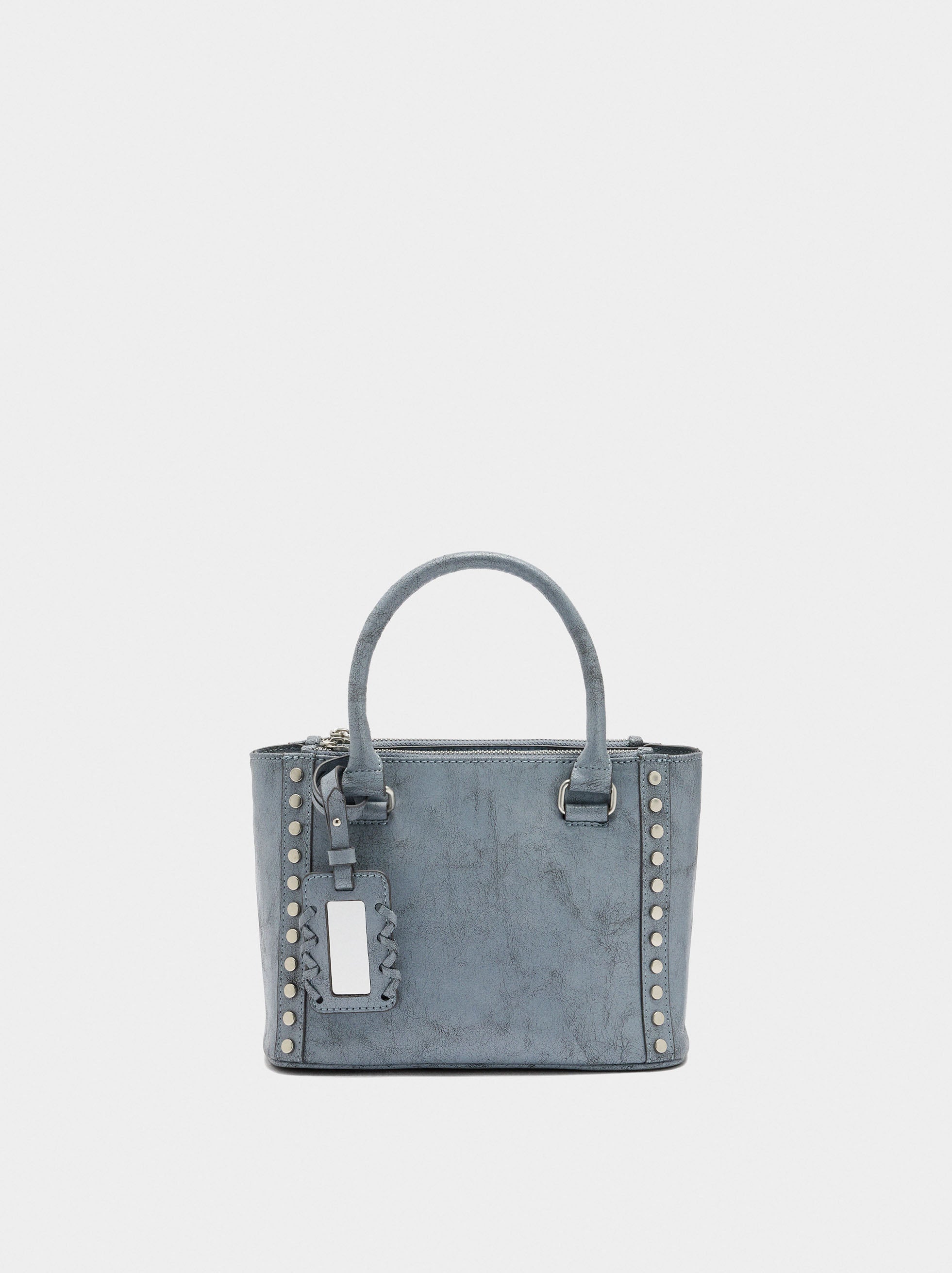 Bolso Tote Con Tachuelas
